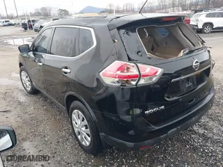 2015 Nissan Rogue S with VIN 5N1AT2MT0FC926994, listed as a IAAI auction lot 41607277 with 104,969 mi miles. Bid and sale history available at carsss.com. Image 3.