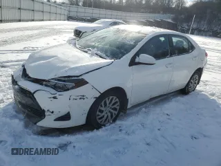 2017 Toyota Corolla L with VIN 2T1BURHE0HC828665, listed as a Copart auction lot 87354304 with 126,196 mi miles and Clean title. Bid and sale history available at DreamBid. Image 1.
