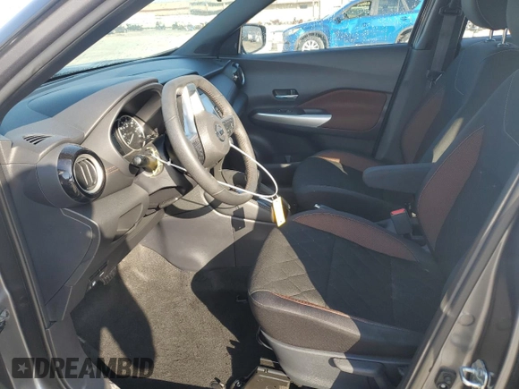 2020 Nissan Kicks SR with VIN 3N1CP5DV7LL519066, listed as a Copart auction lot 53052985 with 45,041 mi miles and Salvage Title. Bid and sale history available at carsss.com. Image 7.