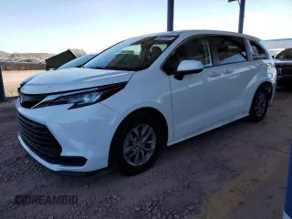 2023 Toyota Sienna LE with VIN 5TDKRKEC7PS168707, listed as a Copart auction lot 48810935 with 73,156 mi miles and Salvage Title. Bid and sale history available at carsss.com. Image 1.