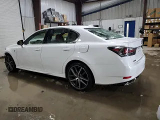 2017 Lexus GS with VIN JTHCZ1BL7HA005653, listed as a Copart auction lot 87304874 with 55,244 mi miles and Salvage Title. Bid and sale history available at carsss.com. Image 2.