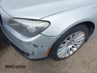 2009 BMW 7 Series 750Li with VIN WBAKB83589CY62576, listed as a IAAI auction lot 41742027 with 124,717 mi miles and . Bid and sale history available at DreamBid. Image 6.