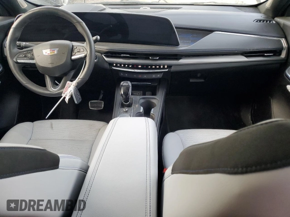 2024 Cadillac XT4 AWD Sport with VIN 1GYFZFR49RF134390, listed as a Copart auction lot 73012834 with 6,092 mi miles and Salvage title. Bid and sale history available at DreamBid. Image 8.