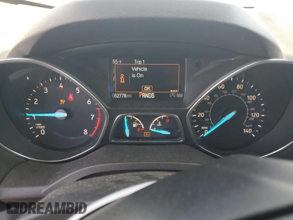 2019 Ford Escape Titanium with VIN 1FMCU9J95KUA32579, listed as a Copart auction lot 47264785 with 52,778 mi miles and Salvage Title. Bid and sale history available at carsss.com. Image 9.
