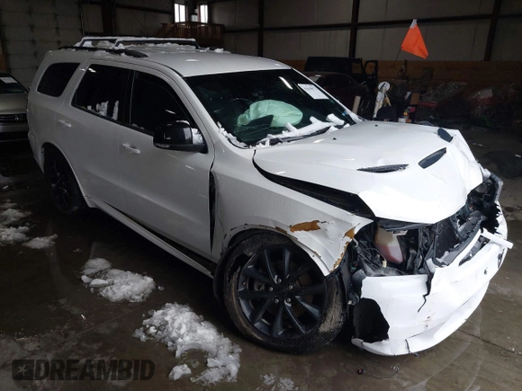 2018 Dodge Durango R/T with VIN 1C4SDJCT6JC462846, listed as a IAAI auction lot 41619972 with 97,234 mi miles and . Bid and sale history available at DreamBid. Image 1.
