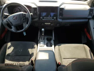 2024 Nissan Frontier SV with VIN 1N6ED1EJ4RN650125, listed as a Copart auction lot 65369825 with 14,282 mi miles and Salvage title. Bid and sale history available at DreamBid. Image 8.