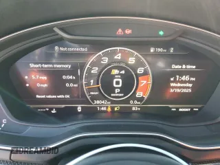 2019 Audi S4 Premium Plus z VIN WAUB4AF40KA054826, wystawiony jako Copart lot #49733525 z przebiegiem 38 042 mil mil oraz Szkody całkowita. Historia ofert i sprzedaży dostępna na DreamBid. Obrazek 9.