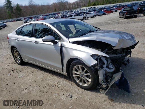 2019 Ford Fusion SE with VIN 3FA6P0HD7KR156879, listed as a Copart auction lot 52397625 with 65,027 mi miles and Salvage Title. Bid and sale history available at carsss.com. Image 4.