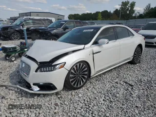2017 Lincoln Continental Black Label with VIN 1LN6L9BC6H5618849, listed as a Copart auction lot 64854394 with 58,711 mi miles and Clean Title. Bid and sale history available at carsss.com. Image 1.