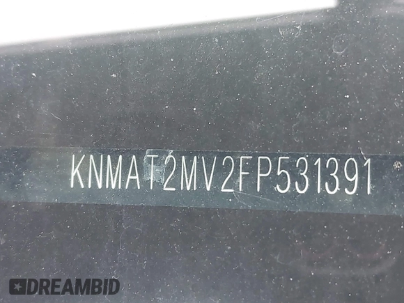 2015 Nissan Rogue SV z VIN KNMAT2MV2FP531391, wystawiony jako IAAI lot #42454861 z przebiegiem Nie podano mil oraz . Historia ofert i sprzedaży dostępna na DreamBid. Obrazek 9.