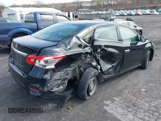 2017 Nissan Sentra S with VIN 3N1AB7AP3HY222281, listed as a IAAI auction lot 41984078 with 102,162 mi miles. Bid and sale history available at carsss.com. Image 4.
