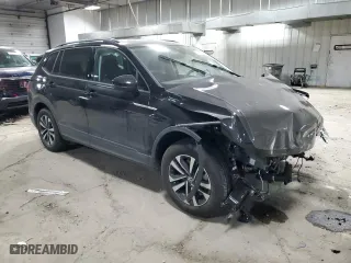 2024 Volkswagen Tiguan S with VIN 3VVFB7AX3RM138720, listed as a Copart auction lot 82703014 with 2,425 mi miles and Salvage Title. Bid and sale history available at carsss.com. Image 4.