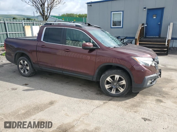 2019 Honda Ridgeline RTL with VIN 5FPYK3F5XKB038414, listed as a Copart auction lot 55408955 with Not provided miles and Salvage title. Bid and sale history available at DreamBid. Image 4.