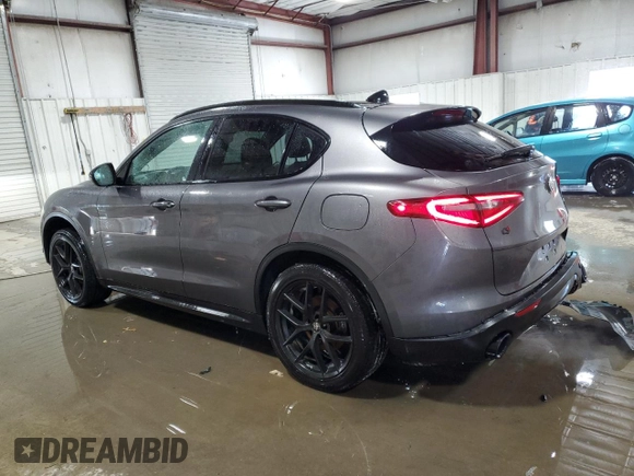 2019 Alfa Romeo Stelvio z VIN ZASPAKAN2K7C32117, wystawiony jako Copart lot #41795675 z przebiegiem 90 124 mil mil oraz Szkoda całkowita • Salvage title. Historia ofert i sprzedaży dostępna na DreamBid. Obrazek 2.