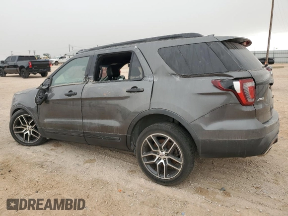2017 Ford Explorer Sport z VIN 1FM5K8GT6HGC85302, wystawiony jako Copart lot #44650455 z przebiegiem 118 243 mil mil oraz Szkoda całkowita • Salvage title. Historia ofert i sprzedaży dostępna na DreamBid. Obrazek 2.