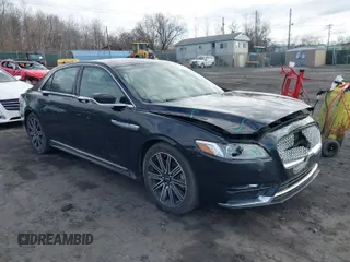 2017 Lincoln Continental Reserve with VIN 1LN6L9NP4H5626625, listed as a IAAI auction lot 41749230 with 154,245 mi miles. Bid and sale history available at carsss.com. Image 1.