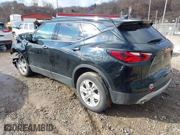 2020 Chevrolet Blazer LT with VIN 3GNKBJRS8LS611556, listed as a IAAI auction lot 41211060 with 68,653 mi miles and . Bid and sale history available at DreamBid. Image 3.