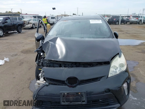 2015 Toyota Prius Four with VIN JTDKN3DU5F0454293, listed as a IAAI auction lot 41841590 with 121,738 mi miles. Bid and sale history available at carsss.com. Image 12.