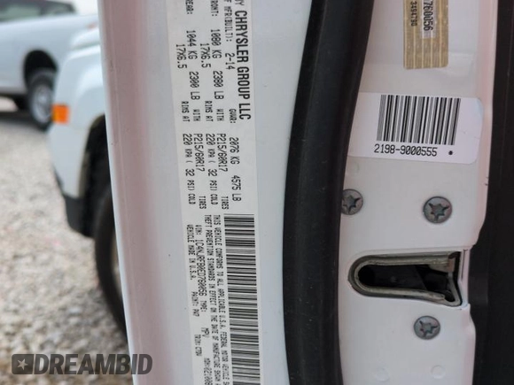 2014 Jeep Patriot Latitude с VIN 1C4NJRFB0ED760056, выставлен на аукционе Copart как лот 58931465 с пробегом 192 469 миль миль и Списание • Salvage title. История ставок и продаж доступна на DreamBid. Изображение 12.