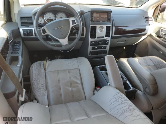 2010 Chrysler Town & Country Touring with VIN 2A4RR5D19AR150994, listed as a Copart auction lot 43035175 with 262,221 mi miles and Salvage Title. Bid and sale history available at carsss.com. Image 8.
