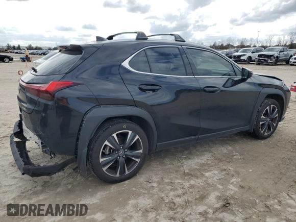 2022 Lexus UX 200 z VIN JTHX3JBH9N2054938, wystawiony jako Copart lot #43940695 z przebiegiem 27 002 mil mil oraz Szkoda całkowita • Salvage title. Historia ofert i sprzedaży dostępna na DreamBid. Obrazek 3.
