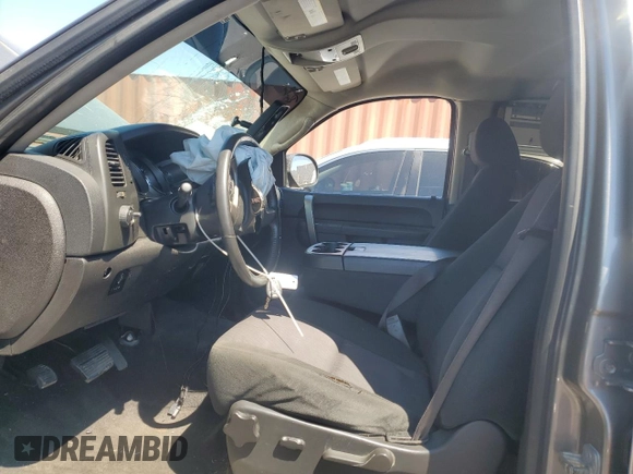 2012 GMC Sierra 1500 SLE with VIN 3GTP2VE73CG202214, listed as a Copart auction lot 57475435 with 195,638 mi miles and Salvage title. Bid and sale history available at DreamBid. Image 7.