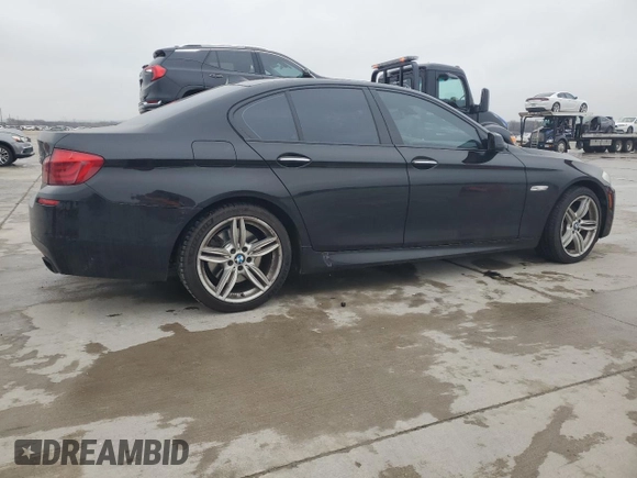 2012 BMW 5 Series 550i with VIN WBAFR9C58CDX78939, listed as a Copart auction lot 44318425 with 136,769 mi miles and Clean Title. Bid and sale history available at carsss.com. Image 3.
