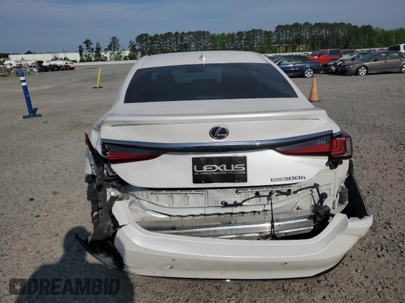 2023 Lexus ES 300h with VIN 58ADA1C10PU026761, listed as a Copart auction lot 53709735 with 137,130 mi miles and Salvage title. Bid and sale history available at DreamBid. Image 6.