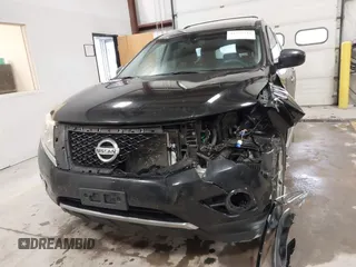 2014 Nissan Pathfinder S with VIN 5N1AR2MM5EC698528, listed as a IAAI auction lot 41270744 with 129,817 mi miles and . Bid and sale history available at DreamBid. Image 12.