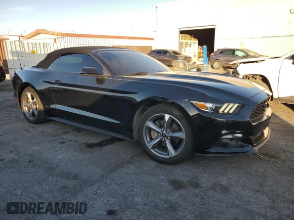 2017 Ford Mustang V6 with VIN 1FATP8EM2H5213068, listed as a Copart auction lot 44364015 with 59,916 mi miles and Salvage Title. Bid and sale history available at carsss.com. Image 4.