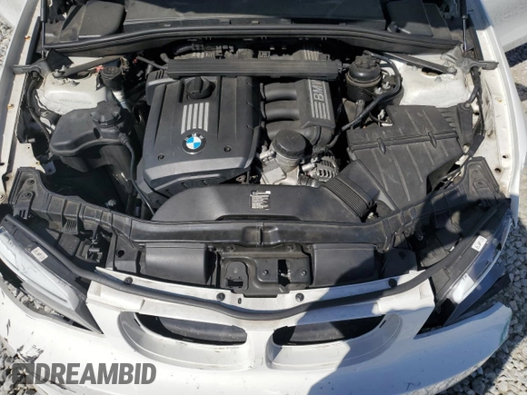 2013 BMW 1 Series 128i with VIN WBAUP7C57DVP25372, listed as a Copart auction lot 49533795 with 93,510 mi miles and Salvage title. Bid and sale history available at DreamBid. Image 11.