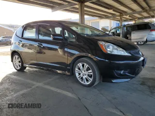 2010 Honda Fit Sport with VIN JHMGE8H46AS027813, listed as a Copart auction lot 52589035 with 212,672 mi miles and Salvage Title. Bid and sale history available at carsss.com. Image 4.