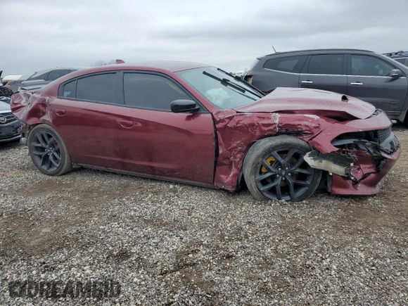 2020 Dodge Charger GT with VIN 2C3CDXHG6LH136505, listed as a Copart auction lot 45541895 with 117,319 mi miles and Salvage Title. Bid and sale history available at carsss.com. Image 4.