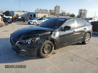 2015 Mazda 3 i SV z VIN JM1BM1T71F1224361, wystawiony jako Copart lot #60793595 z przebiegiem 83 744 mil mil oraz Szkoda całkowita • Salvage title. Historia ofert i sprzedaży dostępna na DreamBid. Obrazek 1.
