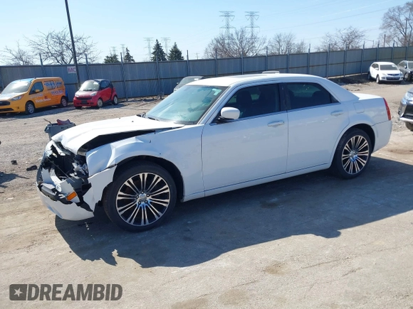 2010 Chrysler 300 with VIN 2C3CA2CV3AH330682, listed as a IAAI auction lot 41812754 with 177,043 mi miles. Bid and sale history available at carsss.com. Image 2.