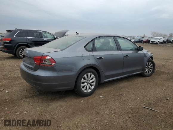 2013 Volkswagen Passat S z VIN 1VWAP7A38DC048686, wystawiony jako Copart lot #54582865 z przebiegiem 140 798 mil mil oraz Szkoda całkowita • Salvage title. Historia ofert i sprzedaży dostępna na DreamBid. Obrazek 3.