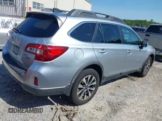 2016 Subaru Outback Limited with VIN 4S4BSENC5G3340932, listed as a IAAI auction lot 42398079 with 283,310 mi miles and . Bid and sale history available at DreamBid. Image 4.