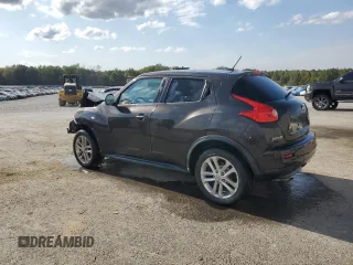 2013 Nissan Juke SV with VIN JN8AF5MV4DT208090, listed as a Copart auction lot 75998254 with 136,133 mi miles and Salvage Title. Bid and sale history available at carsss.com. Image 2.
