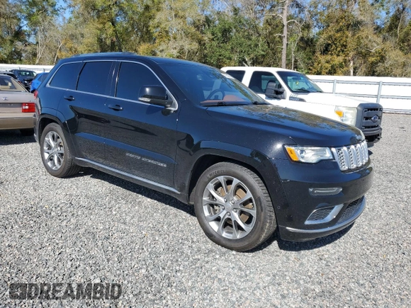 2019 Jeep Grand Cherokee Summit with VIN 1C4RJFJT4KC730401, listed as a Copart auction lot 47940455 with 110,336 mi miles and Clean Title. Bid and sale history available at carsss.com. Image 4.