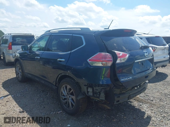 2016 Nissan Rogue SV z VIN 5N1AT2MV7GC747967, wystawiony jako IAAI lot #42231369 z przebiegiem 98 945 mil mil oraz . Historia ofert i sprzedaży dostępna na DreamBid. Obrazek 3.