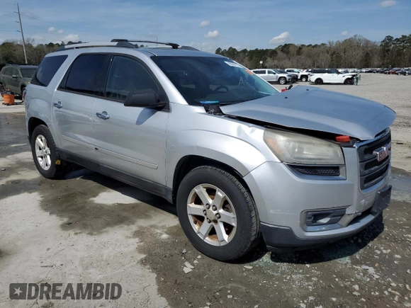 2015 GMC Acadia SLE with VIN 1GKKRPKD9FJ261481, listed as a Copart auction lot 48285115 with 248,715 mi miles and Salvage Title. Bid and sale history available at carsss.com. Image 4.