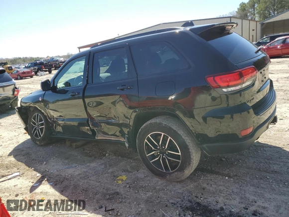 2021 Jeep Grand Cherokee Trailhawk with VIN 1C4RJFLG2MC566164, listed as a Copart auction lot 50009525 with 38,932 mi miles and Salvage Title. Bid and sale history available at carsss.com. Image 2.