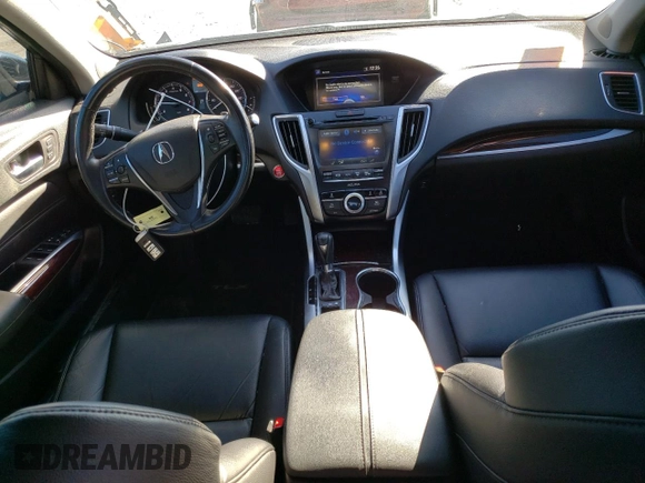 2016 Acura TLX with VIN 19UUB1F3XGA007742, listed as a Copart auction lot 44200405 with 120,565 mi miles and Salvage Title. Bid and sale history available at carsss.com. Image 8.