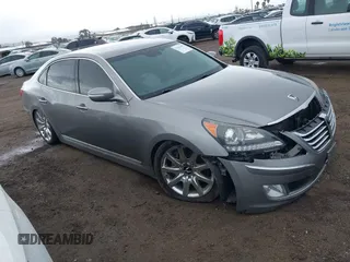 2012 Hyundai Equus Signature with VIN KMHGH4JH1CU049316, listed as a IAAI auction lot 41783497 with 80,331 mi miles and . Bid and sale history available at DreamBid. Image 1.