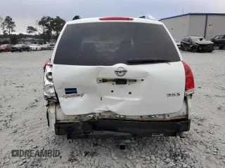 2008 Nissan Quest with VIN 5N1BV28UX8N112473, listed as a Copart auction lot 77664004 with 220,882 mi miles and Salvage Title. Bid and sale history available at carsss.com. Image 6.