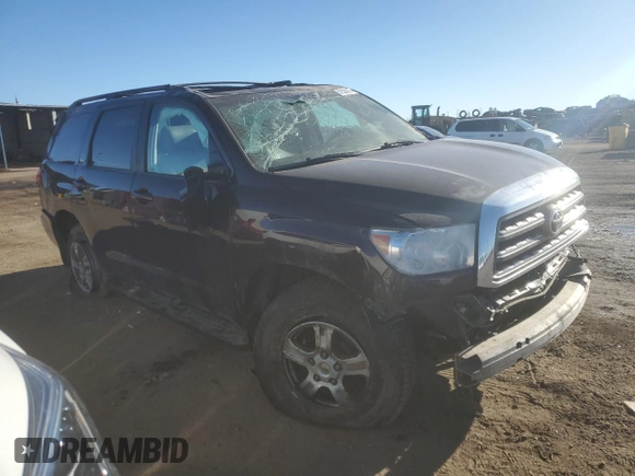 2014 Toyota Sequoia SR5 with VIN 5TDBW5G12ES098889, listed as a Copart auction lot 87538095 with 144,975 mi miles and Salvage Title. Bid and sale history available at carsss.com. Image 4.