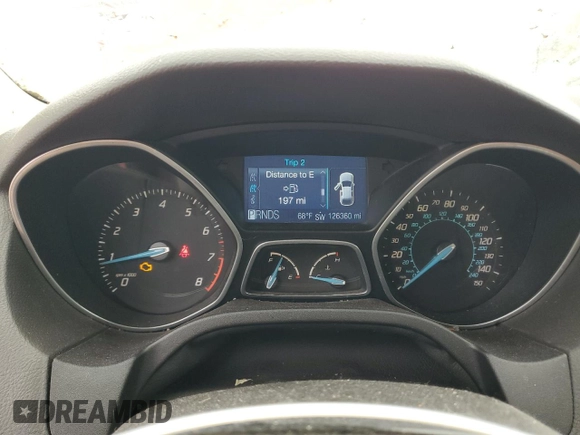 2012 Ford Focus SE with VIN 1FAHP3F23CL153439, listed as a Copart auction lot 60238075 with 126,360 mi miles and Clean title. Bid and sale history available at DreamBid. Image 9.