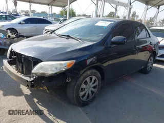 2011 Toyota Corolla L with VIN JTDBU4EE0B9154747, listed as a IAAI auction lot 42028887 with 141,569 mi miles. Bid and sale history available at carsss.com. Image 2.