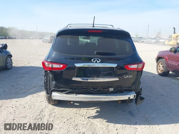 2015 Infiniti QX60 with VIN 5N1AL0MM8FC505909, listed as a IAAI auction lot 42091899 with 120,700 mi miles and . Bid and sale history available at DreamBid. Image 17.