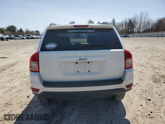 2012 Jeep Compass Sport with VIN 1C4NJCBA5CD627493, listed as a Copart auction lot 50775855 with 97,061 mi miles and Clean Title. Bid and sale history available at carsss.com. Image 6.